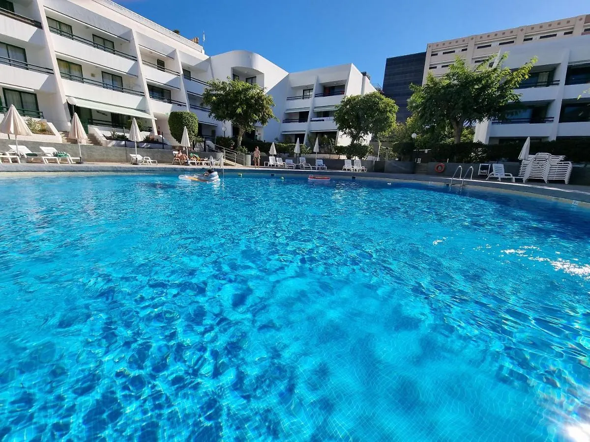 Casa Palmera 3 Only 150 Metres To The Beach, Heated Pool, Wifi, Sat-Tv, Balcony Arona  Arona (Tenerife)