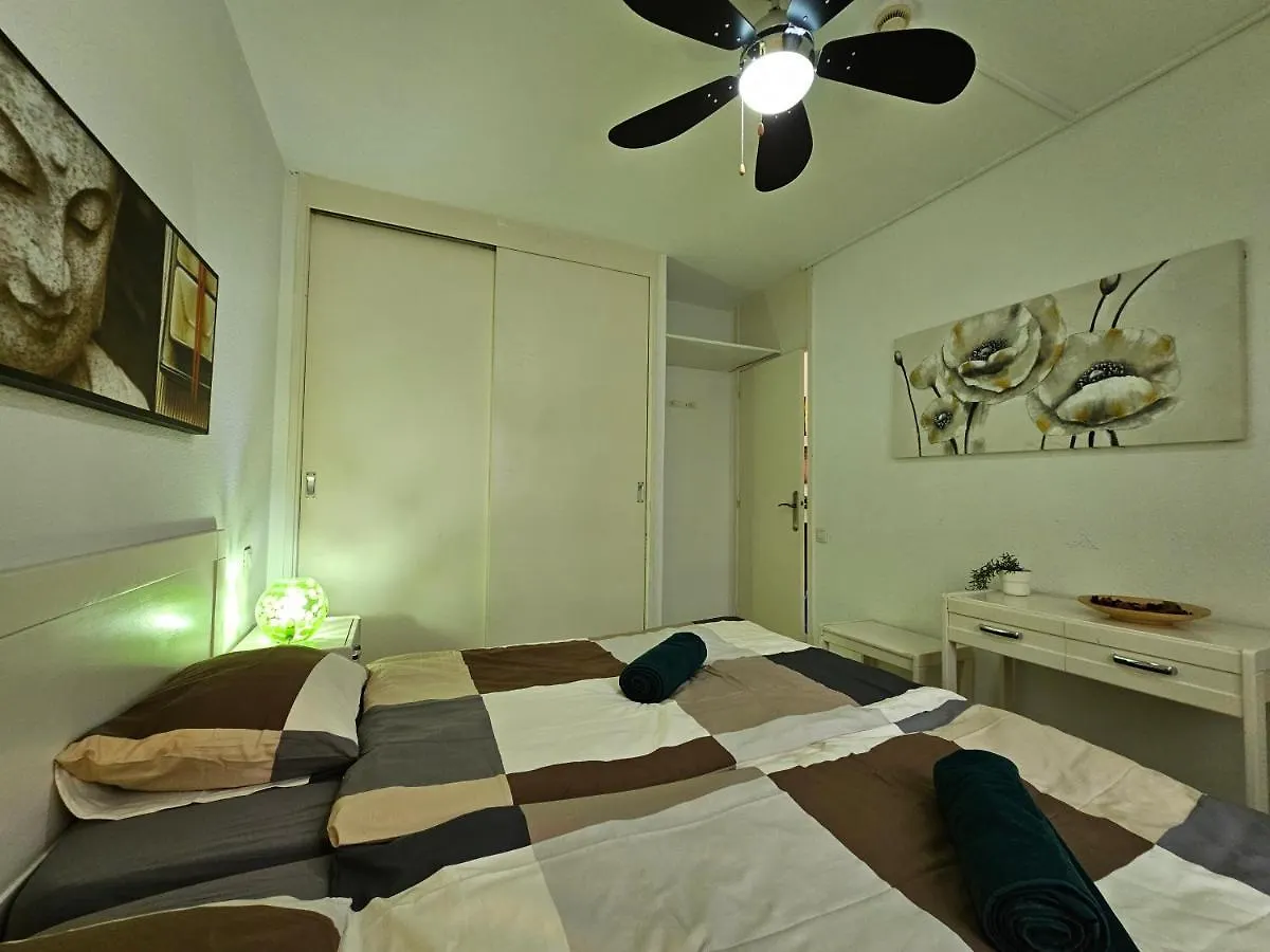 Apartment Casa Palmera 3 Only 150 Metres To The Beach, Heated Pool, Wifi, Sat-Tv, Balcony Arona