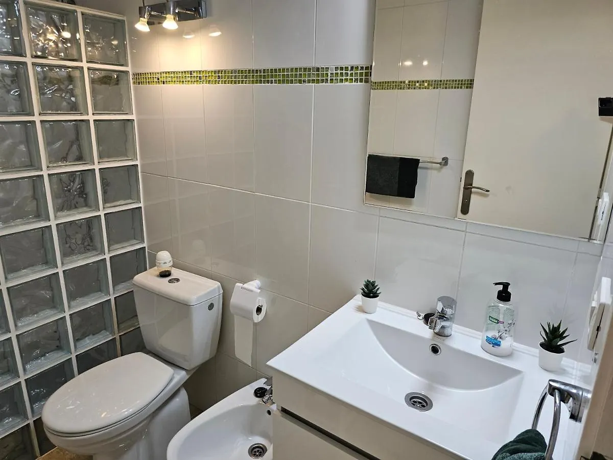 Casa Palmera 3 Only 150 Metres To The Beach, Heated Pool, Wifi, Sat-Tv, Balcony Arona  Arona (Tenerife)