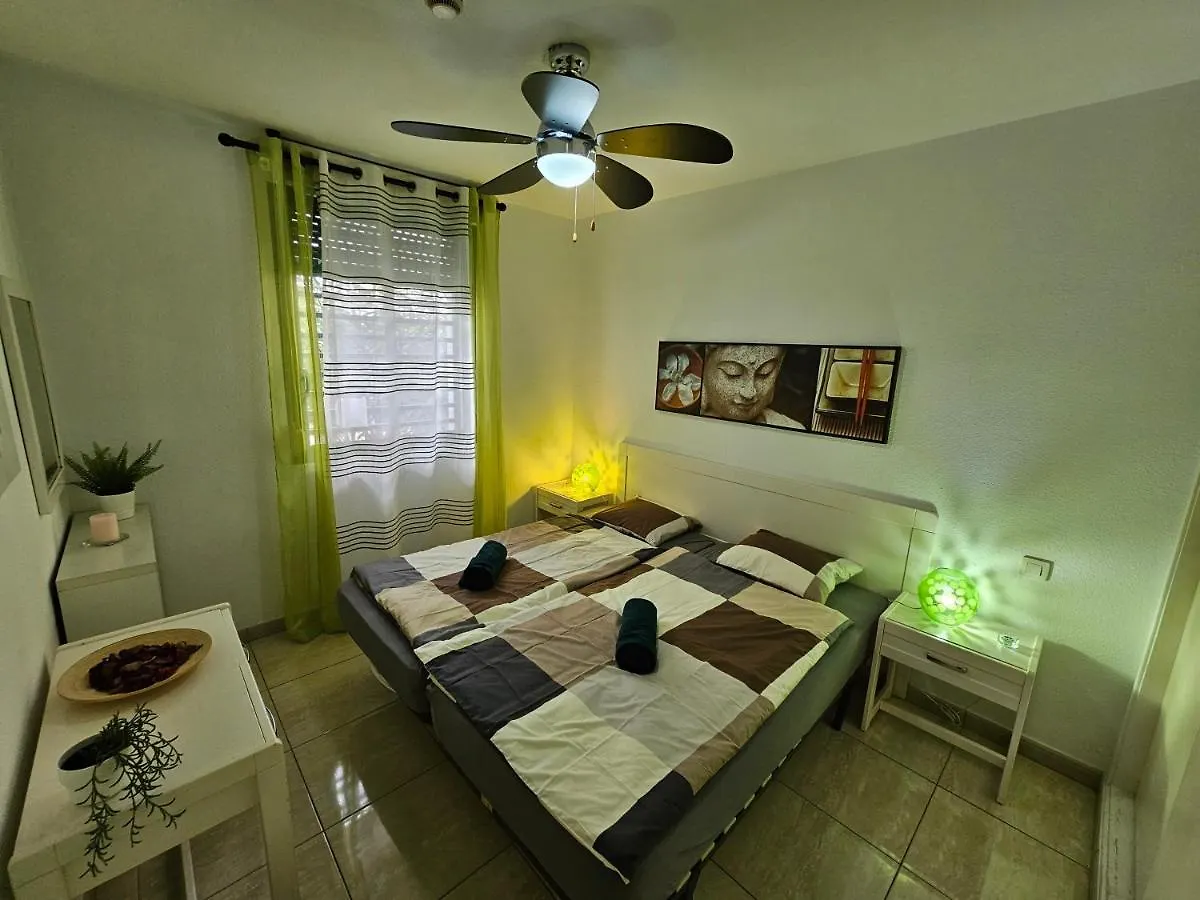Casa Palmera 3 Only 150 Metres To The Beach, Heated Pool, Wifi, Sat-Tv, Balcony Arona  0*, Arona (Tenerife) Spain
